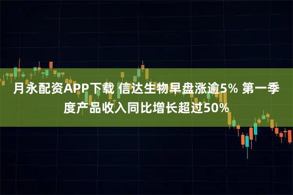 月永配资APP下载 信达生物早盘涨逾5% 第一季度产品收入同比增长超过50%
